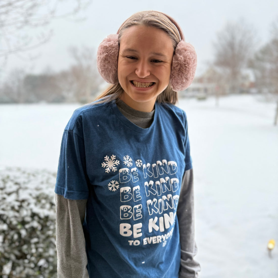 Winter Snow Be Kind to Everyone Tee