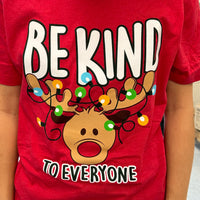 Adult Reindeer Be Kind to Everyone® Tee