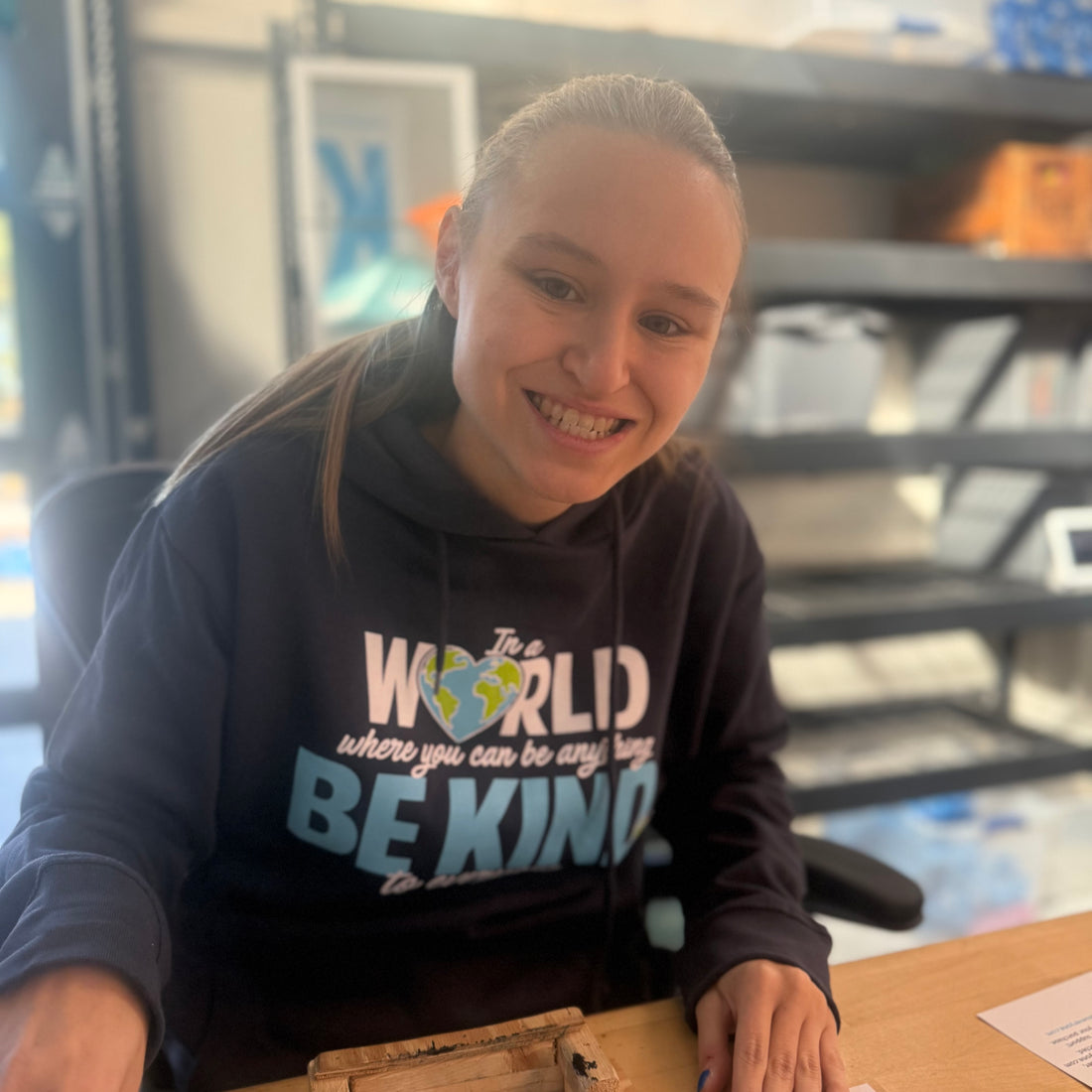 Hoodie- In a World Sweatshirt