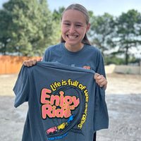 Enjoy the Ride Roller Coaster Tee - Be Kind to Everyone®