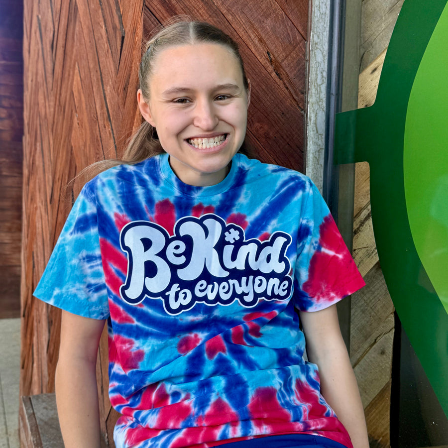 Tie Dye - Red White & Blue Tee – Be Kind to Everyone