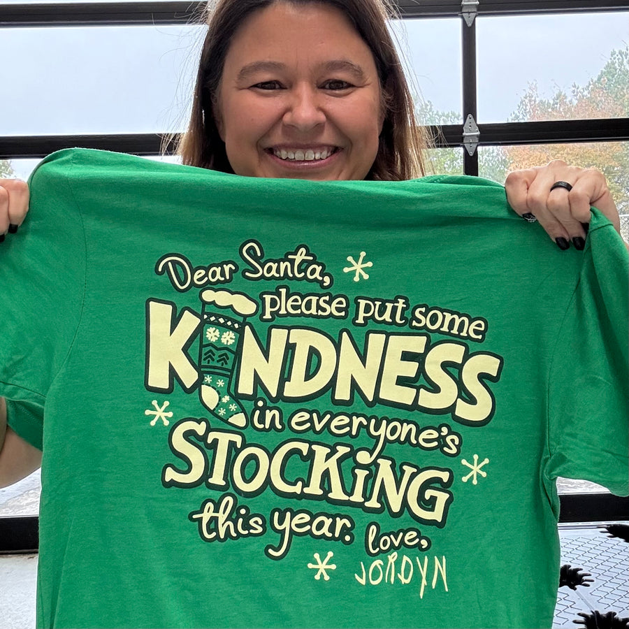 Dear Santa - Be Kind to Everyone Stocking Tee