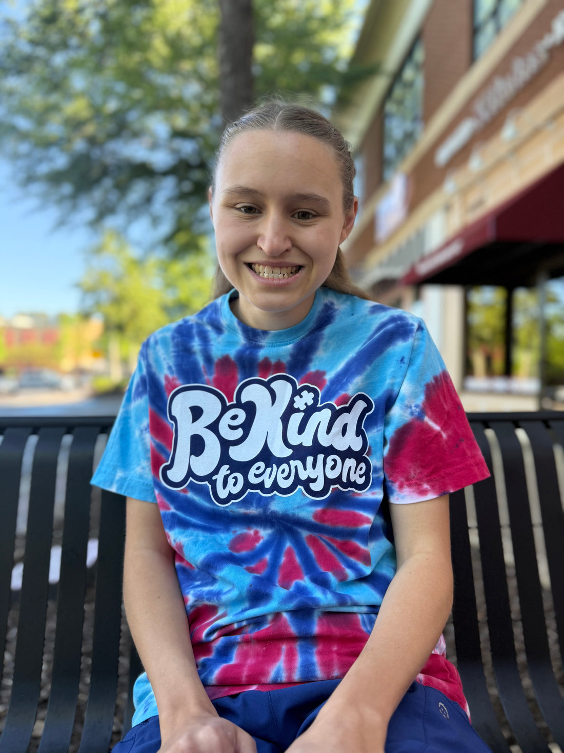 Tie Dye - Red White & Blue Tee