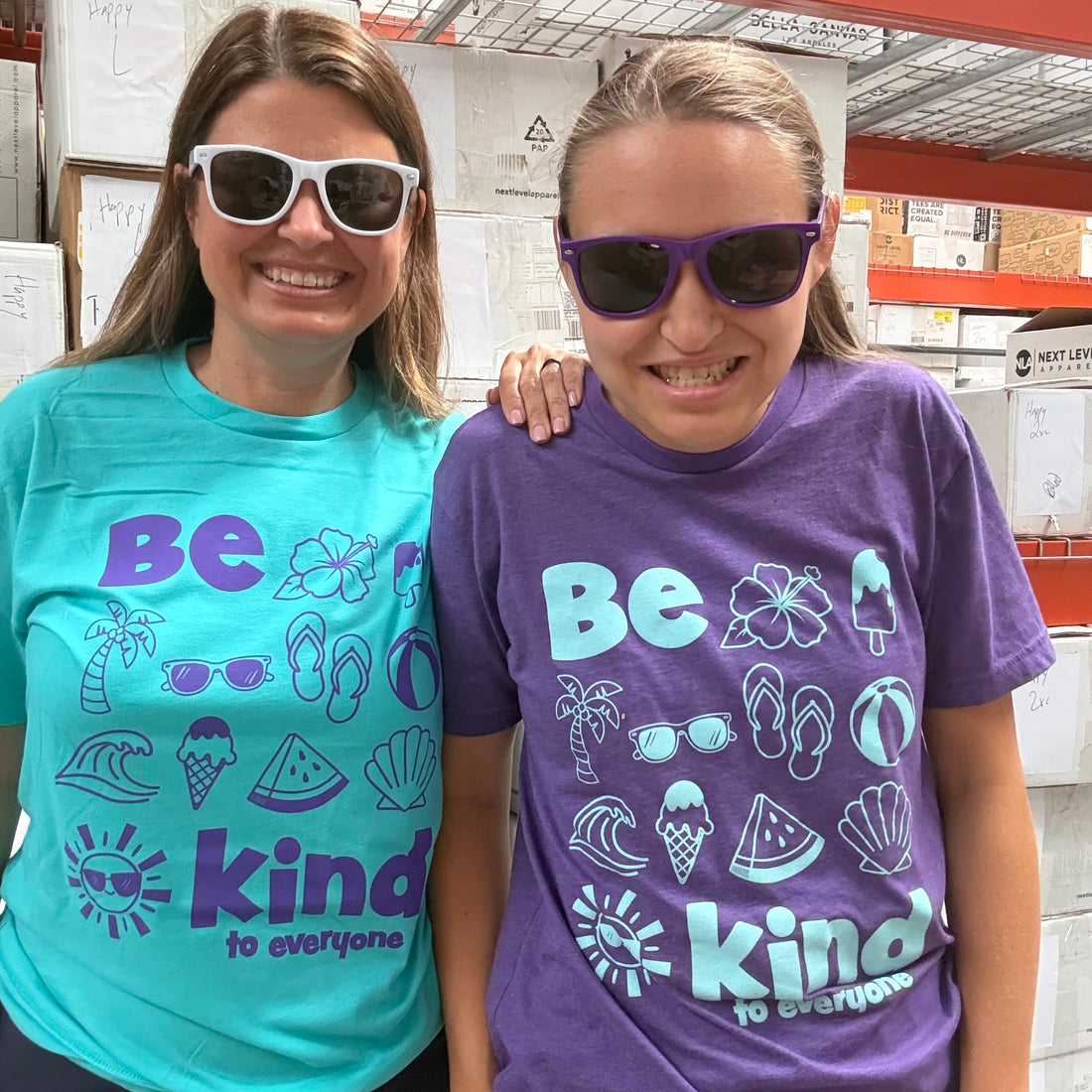 Turquoise Summer Tee Pack - Be Kind to Everyone®