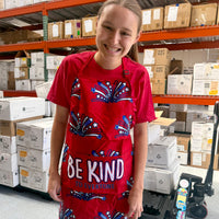 Fireworks Apron - Be Kind to Everyone®