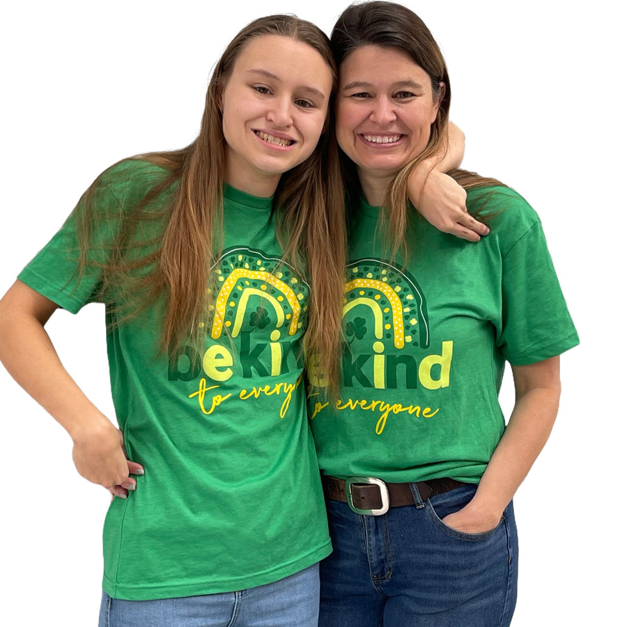 ADULT St. Patrick's Day Short Sleeve Tee - Be Kind to Everyone™