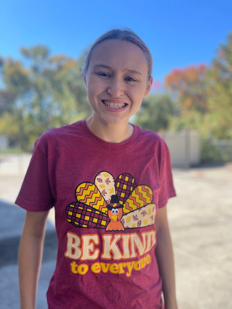 Thanksgiving Be Kind to Everyone® Short-Sleeved Tee