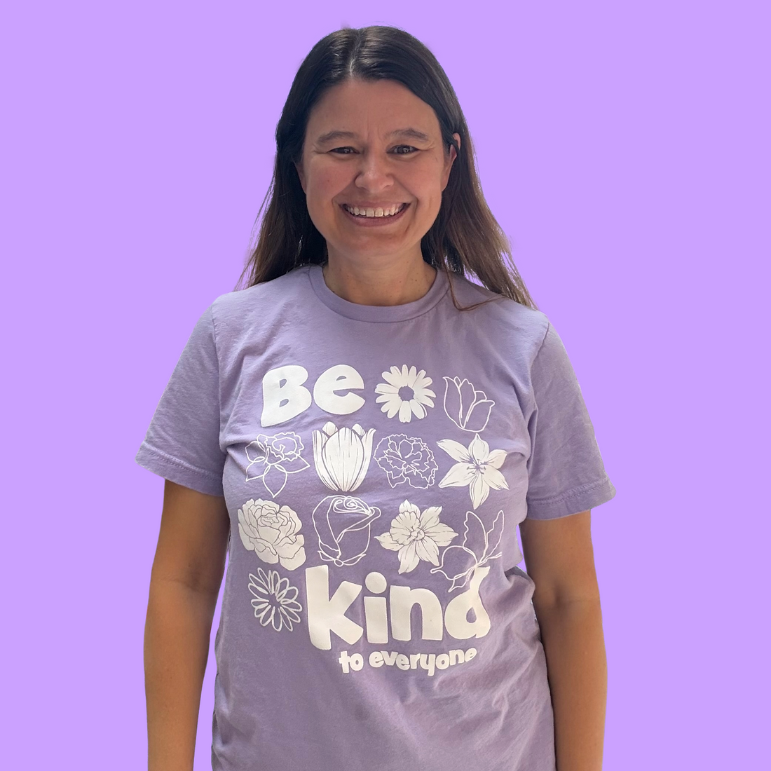 PURPLE Spring Tee - Be Kind to Everyone®