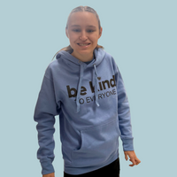 Winter Blue Hoodie- Be Kind to Everyone®