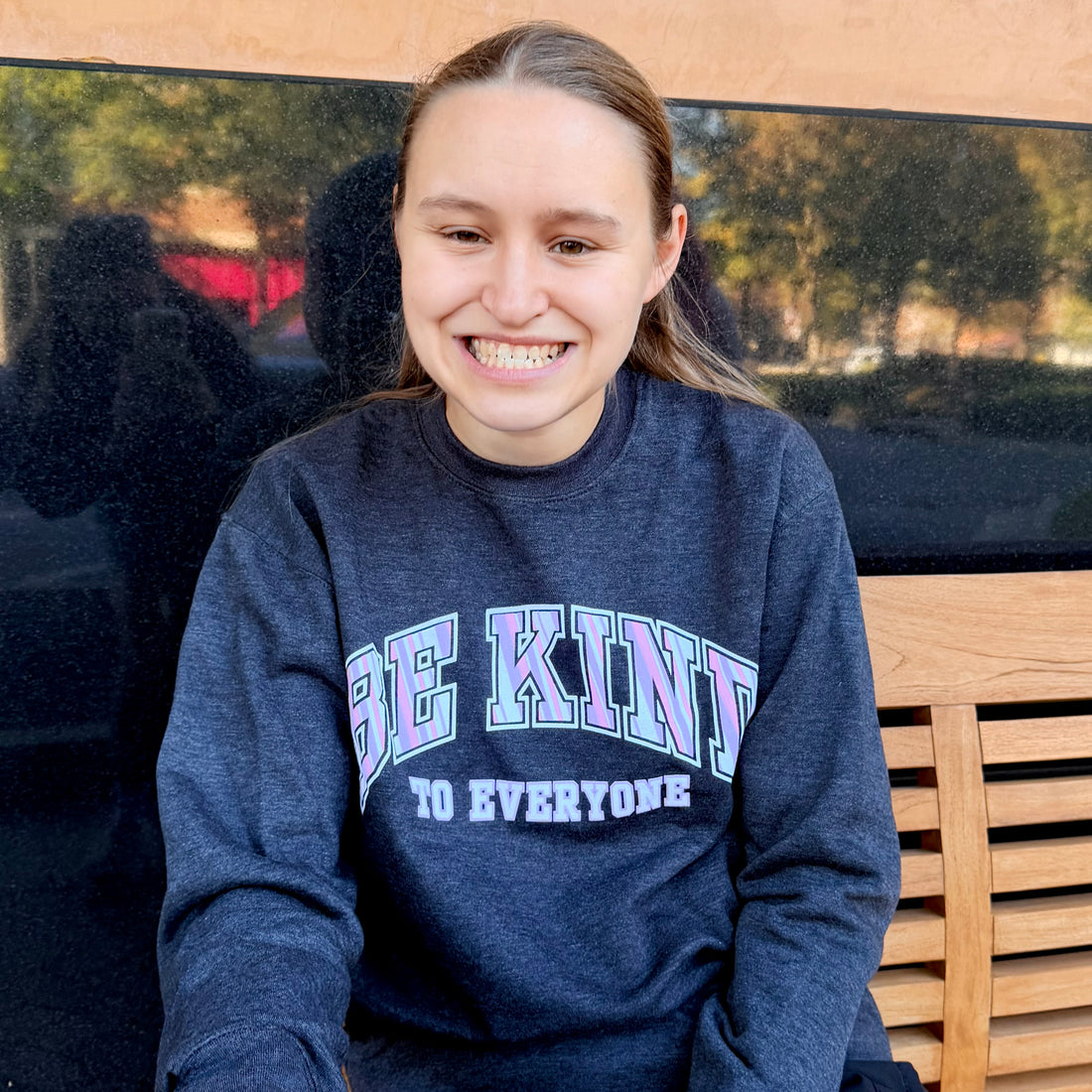 Stripes Sweatshirt - Be Kind to Everyone®