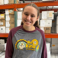 Thanksgiving Raglan - Be Kind to Everyone® 3/4 Tee