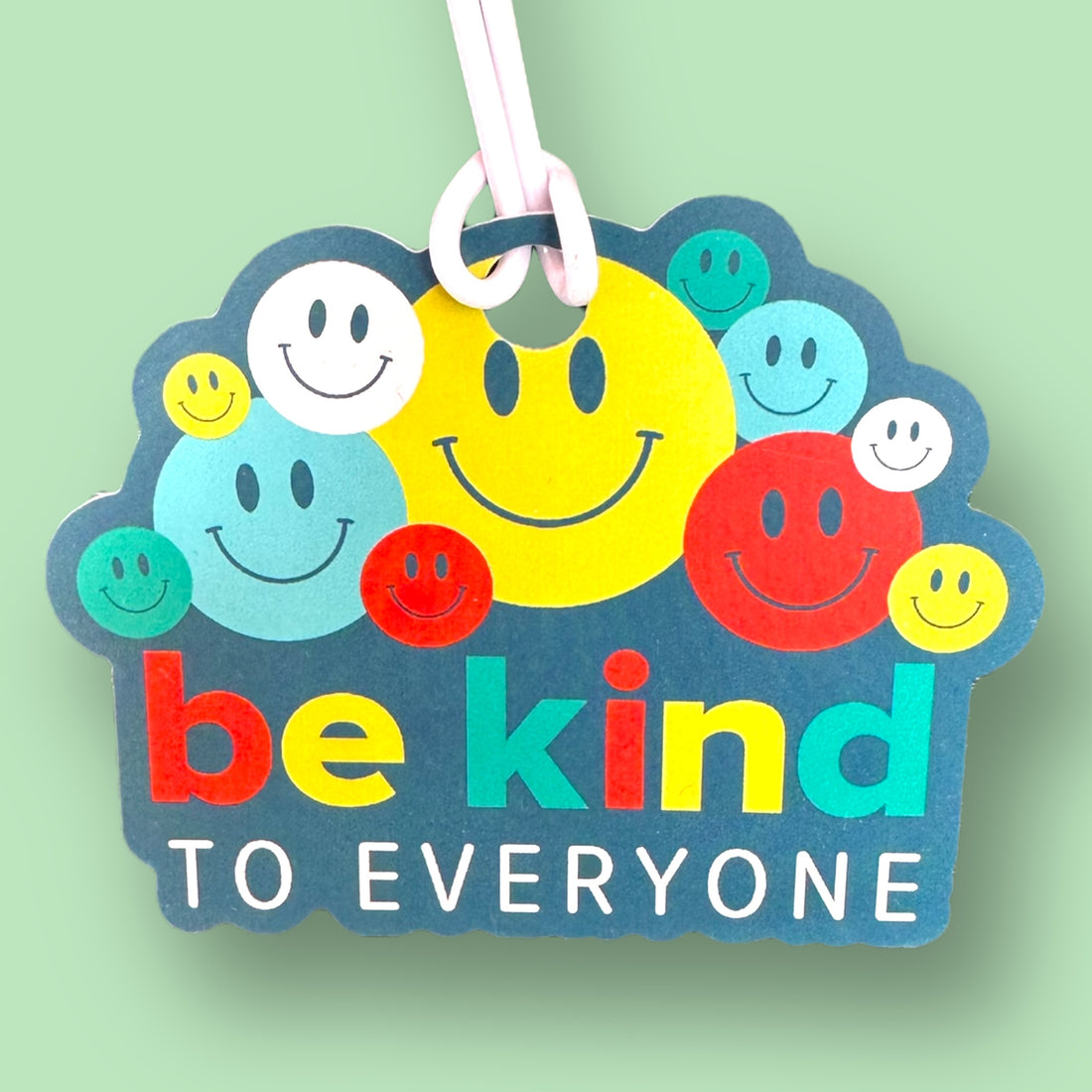 Smiley Bag Tags - Be Kind to Everyone