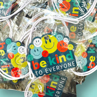 Smiley Bag Tags - Be Kind to Everyone