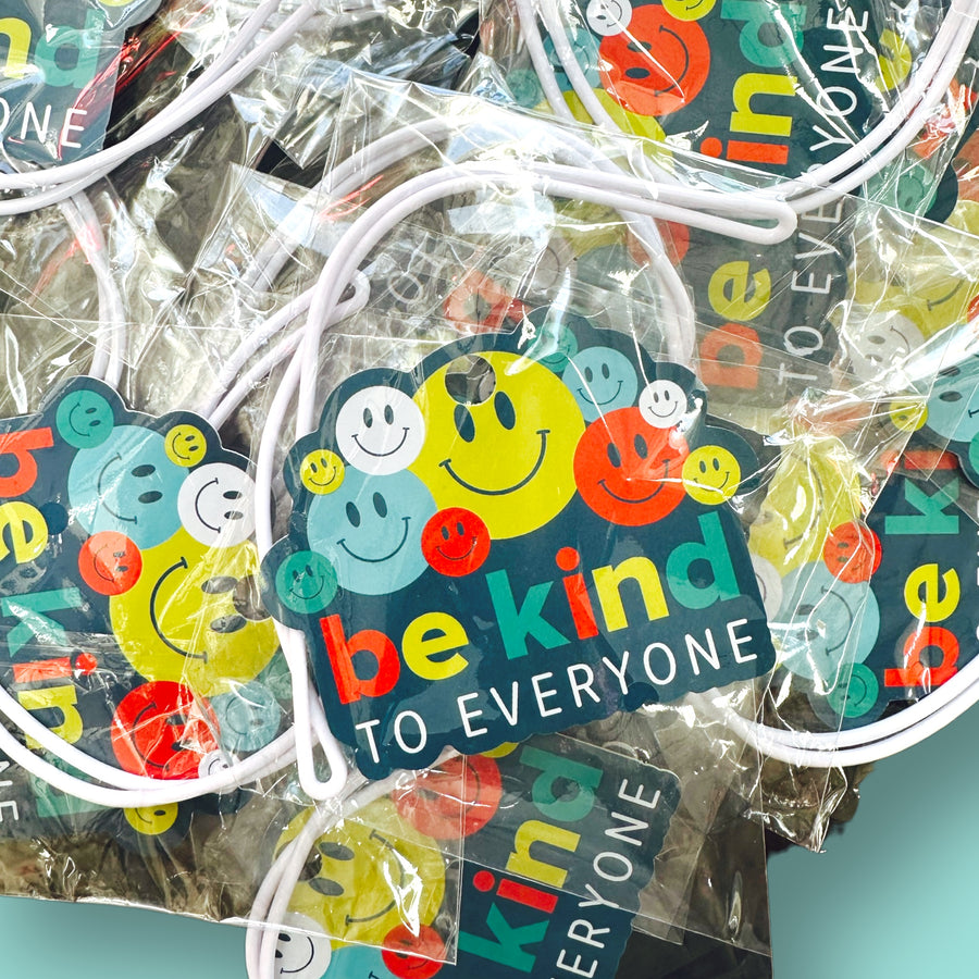 Smiley Bag Tags - Be Kind to Everyone