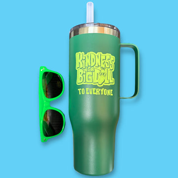 PICKLE 30 Oz Stainless Tumbler and Sunglasses