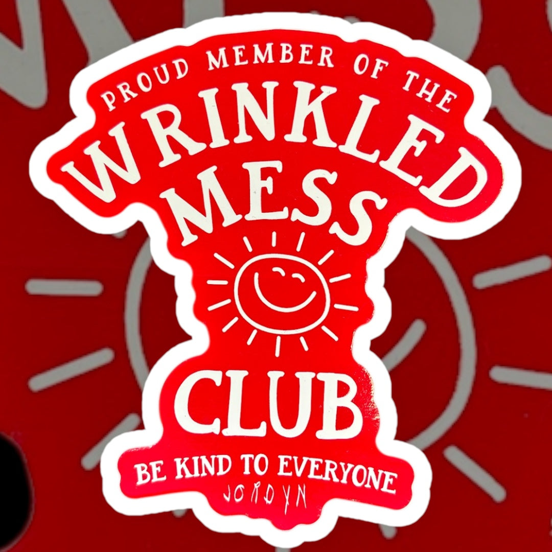 Wrinkled Mess Club® 32 Oz Stainless Tumbler