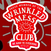 Wrinkled Mess Club® 32 Oz Stainless Tumbler