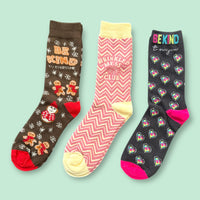 3 Pair Sock Pack - Be Kind to Everyone®