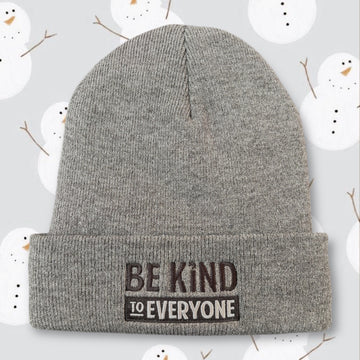 Hudson Embroidered Beanie - Be Kind to Everyone®