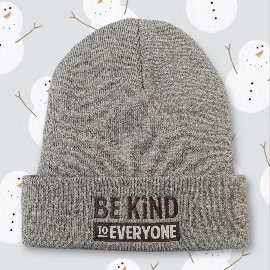 Hudson Embroidered Beanie - Be Kind to Everyone®