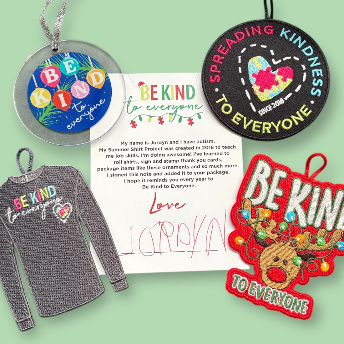 Ornament Pack - Be Kind to Everyone®