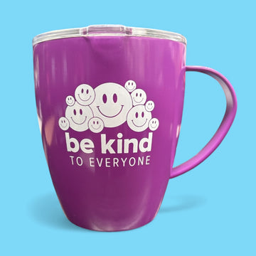 Purple Coffee Tumbler Mug
