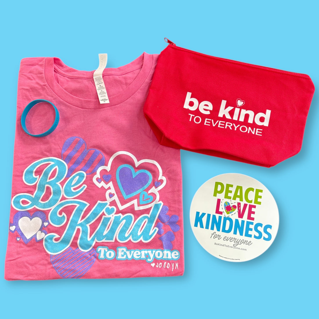 Valentine Peace, Love and Kindness®  Tee Pack