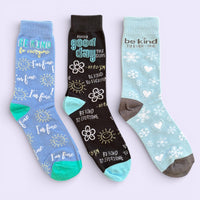 3 Pair Sock Pack - Be Kind to Everyone®