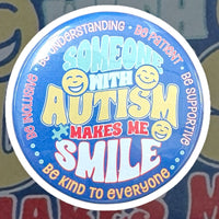 Autism 40 oz Stainless Steel Bottle - I Love Someone with Autism