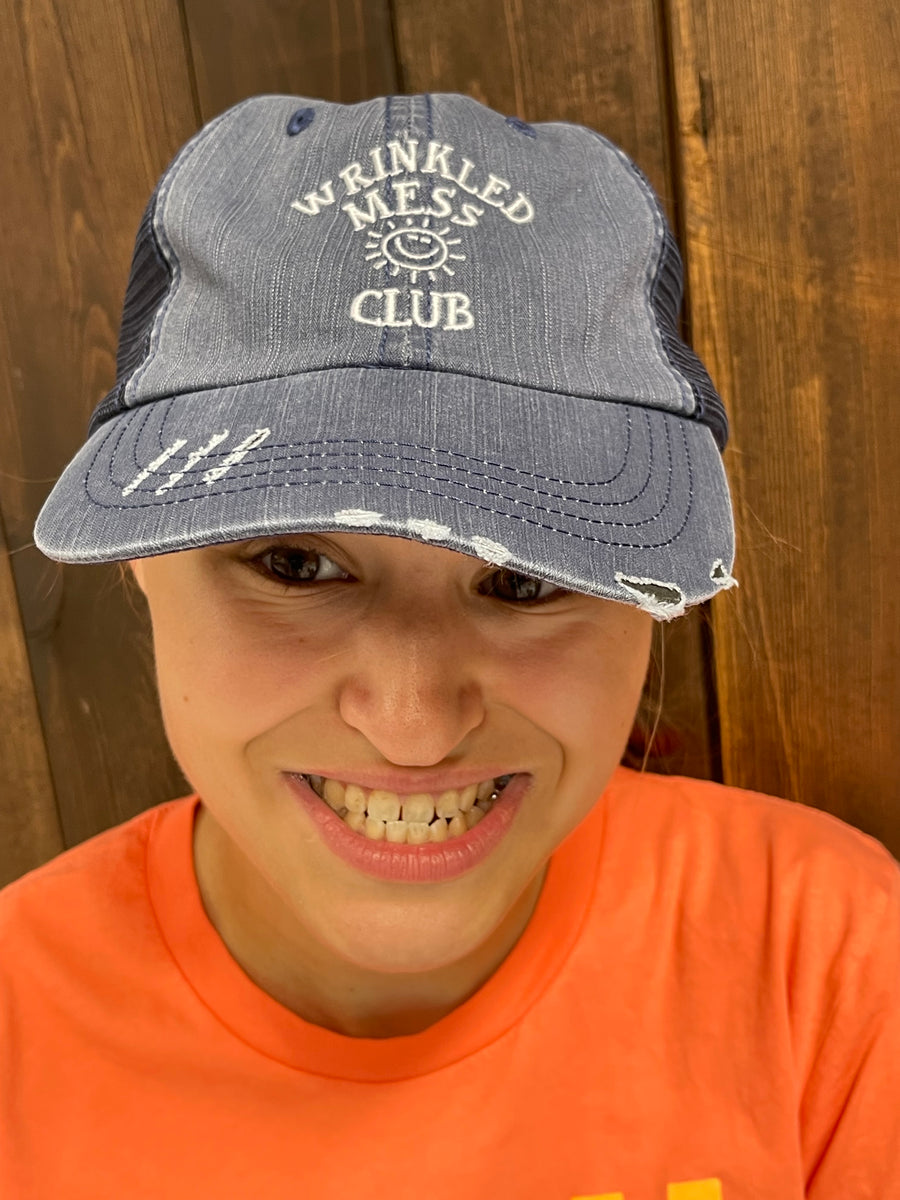 Wrinkled Mess Embroidered Be Kind to Everyone® Hat