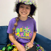 Adult Mardi Gras Be Kind to Everyone® Tee