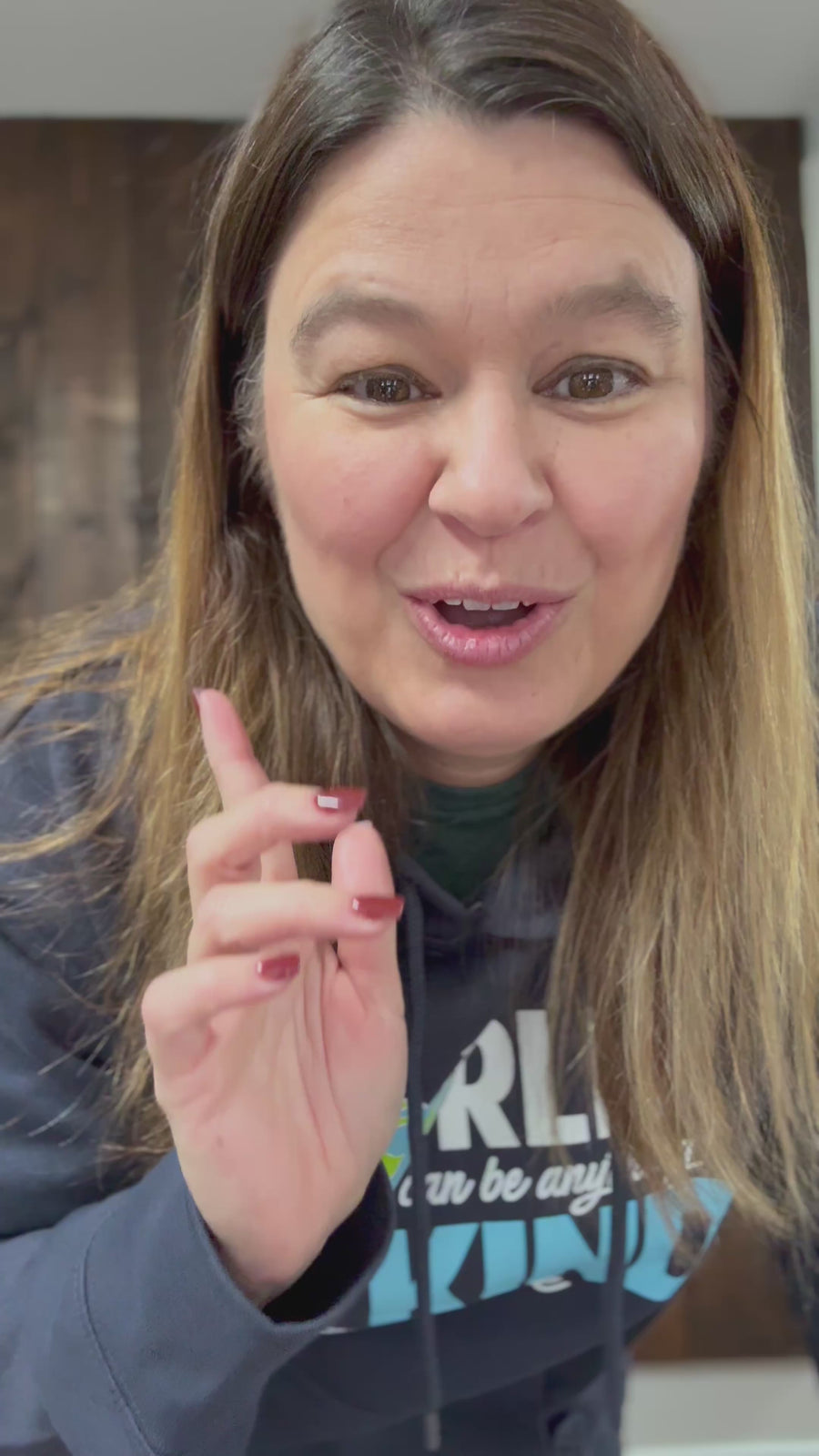 Hoodie- In a World Sweatshirt