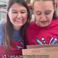 Bundle Box - Red, White and Blue Tie Dye Edition