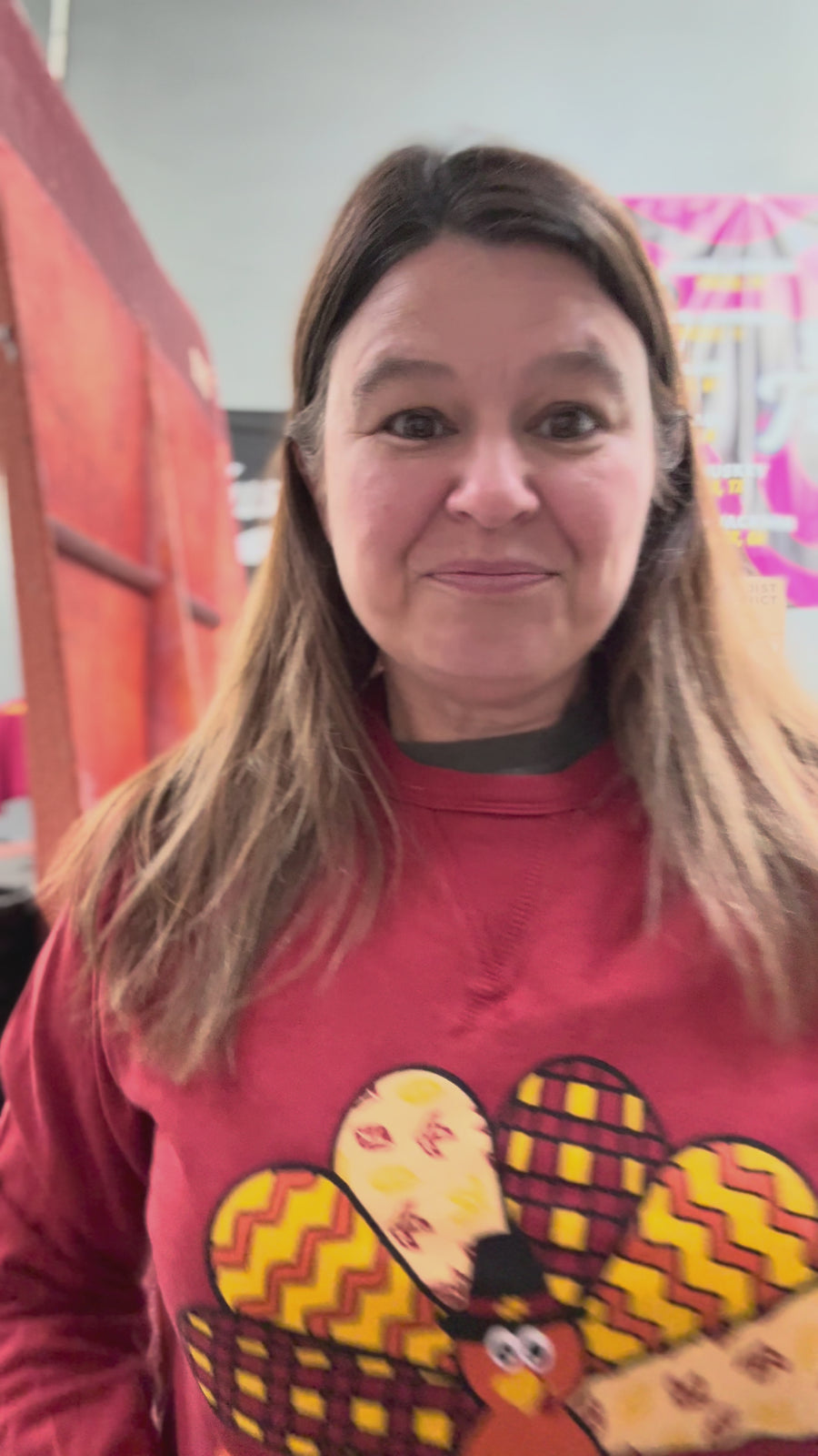 Turkey Sweatshirt - Thanksgiving Be Kind to Everyone® Crewneck