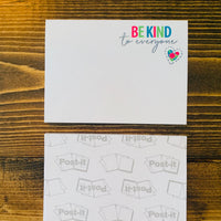 Notepad Packs - Be Kind to Everyone